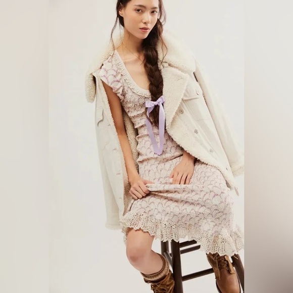 COPY - Free People Mckenna Velvet Midi Dress - Picture 4 of 6